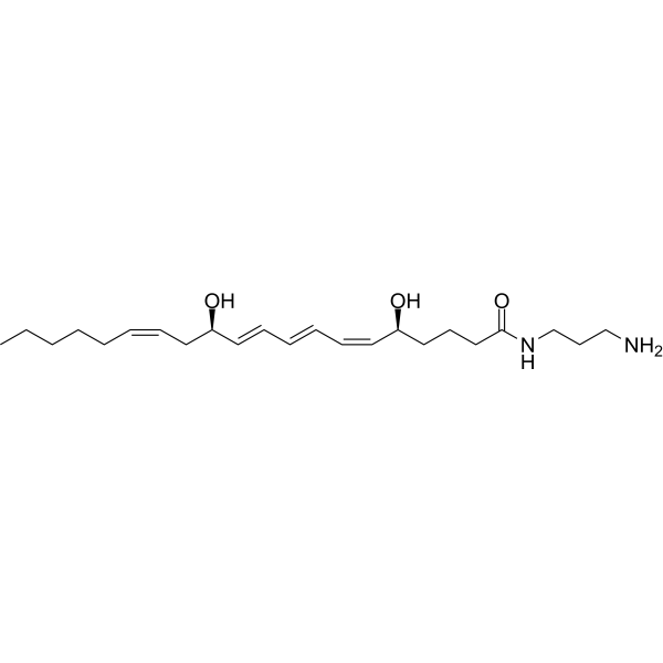 Leukotriene B4-3-aminopropylamide 89596-43-0